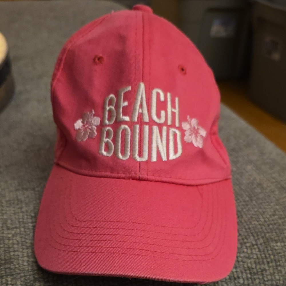 Pink 'Beach Bound' Cap